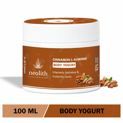 Cinnamon and Almond Body Yogurt with Moringa & Pentavitin || Lightweight Hydration | Instant Cooling