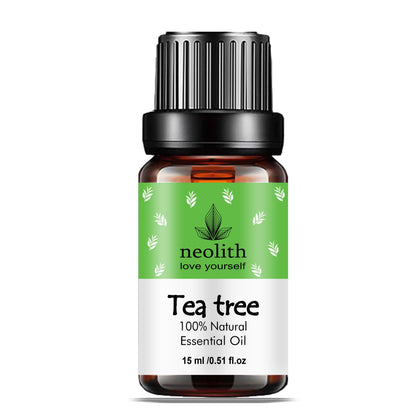 Neolith Tea Tree Essential Oil, 100% NATURAL & PURE, 15ML, FOR ACNE, FACE, SKIN & HAIR