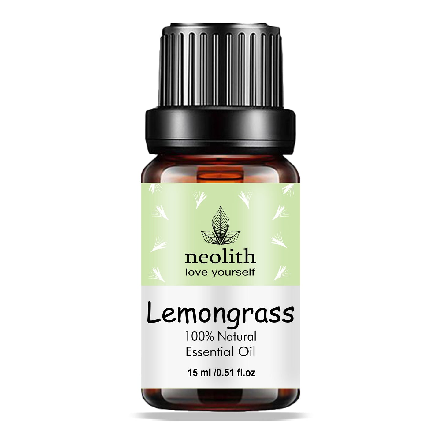 Lemongrass Essential Oil for Healthy Hair, Skin, Sleep, Aroma Difuser, Bug repellant - 100% Pure, Natural and Undiluted | 15ML