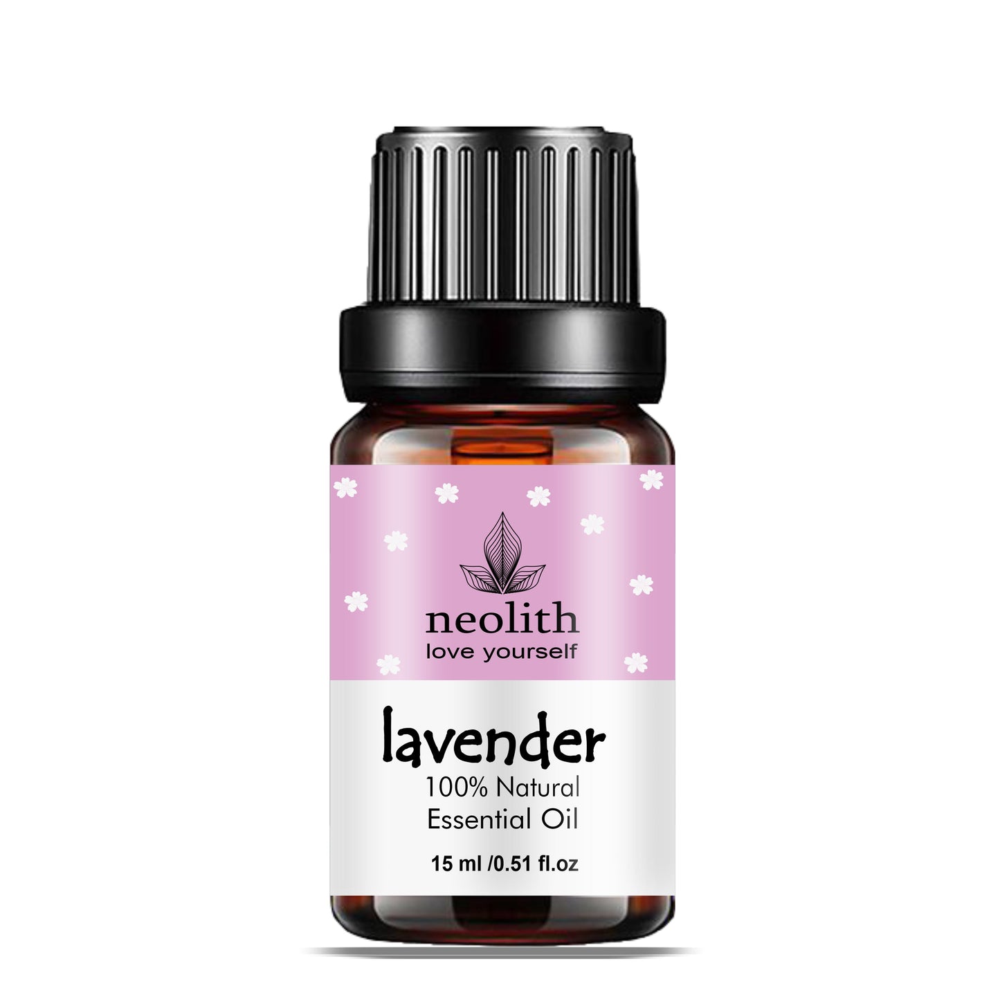 Lavender Essential Oil for Healthy Hair, Skin, Sleep, Aroma Difuser - 100% Pure, Natural and Undiluted | 15ML